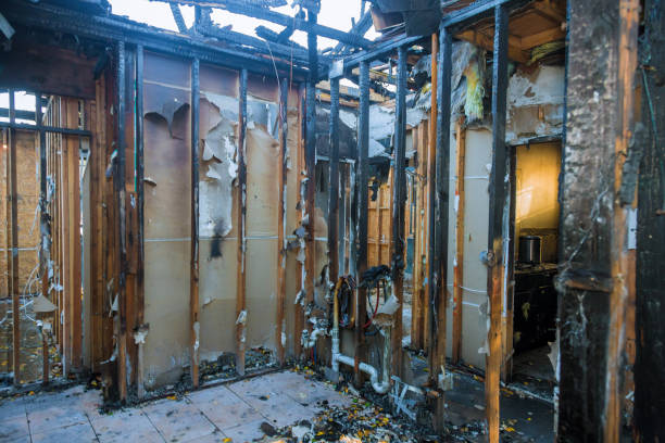 Professional Soot Cleanup technician working in Windber, PA